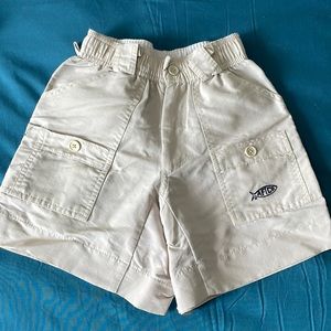 Youth aftco fishing shorts size 22